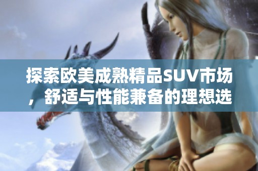 探索欧美成熟精品SUV市场，舒适与性能兼备的理想选择