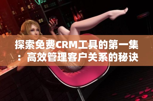 探索免费CRM工具的第一集：高效管理客户关系的秘诀