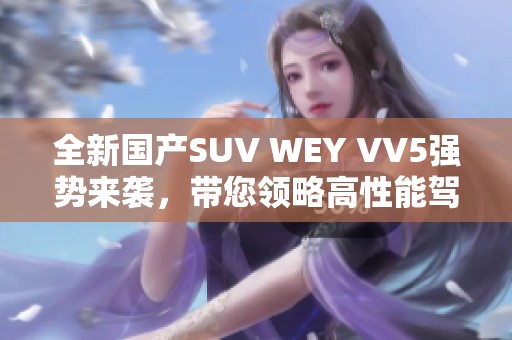 全新国产SUV WEY VV5强势来袭，带您领略高性能驾驶体验