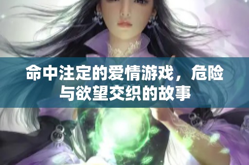 命中注定的爱情游戏，危险与欲望交织的故事