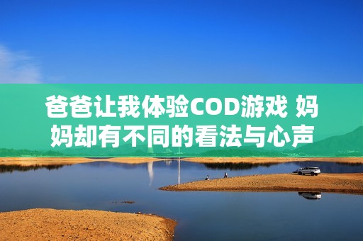 爸爸让我体验COD游戏 妈妈却有不同的看法与心声