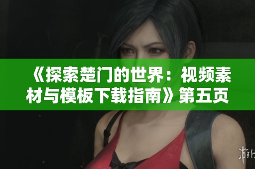 《探索楚门的世界：视频素材与模板下载指南》第五页内容解析