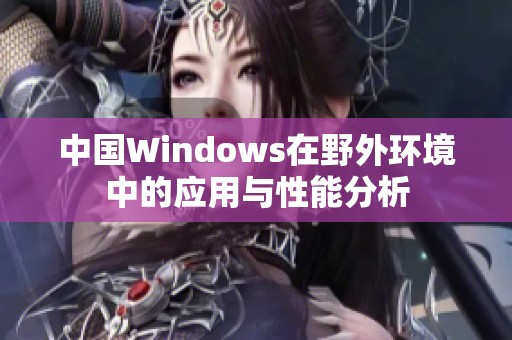 中国Windows在野外环境中的应用与性能分析