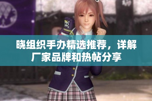 晓组织手办精选推荐，详解厂家品牌和热帖分享
