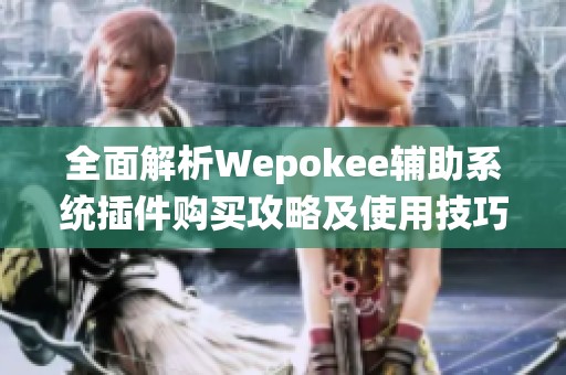 全面解析Wepokee辅助系统插件购买攻略及使用技巧