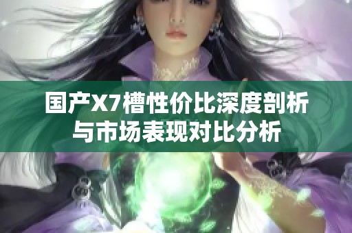 国产X7槽性价比深度剖析与市场表现对比分析