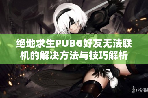 绝地求生PUBG好友无法联机的解决方法与技巧解析