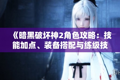 《暗黑破坏神2角色攻略：技能加点、装备搭配与练级技巧全解析》