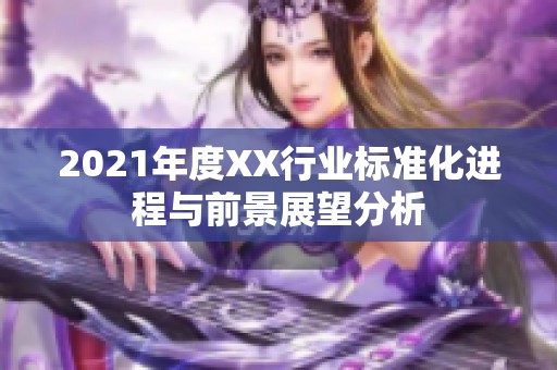 2021年度XX行业标准化进程与前景展望分析