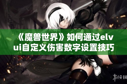 《魔兽世界》如何通过elvui自定义伤害数字设置技巧分享