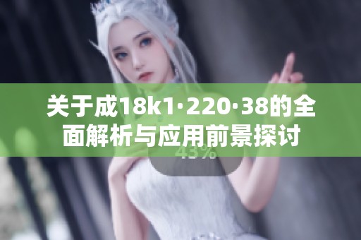 关于成18k1·220·38的全面解析与应用前景探讨