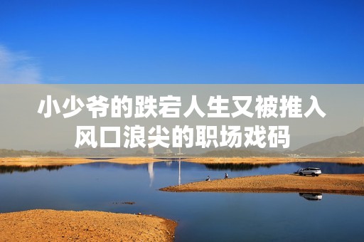 小少爷的跌宕人生又被推入风口浪尖的职场戏码