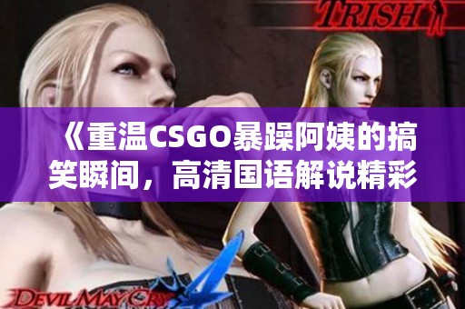 《重温CSGO暴躁阿姨的搞笑瞬间，高清国语解说精彩回放》