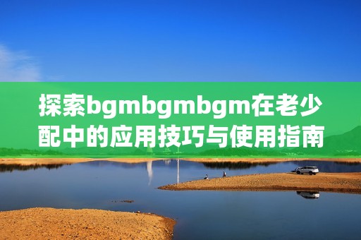 探索bgmbgmbgm在老少配中的应用技巧与使用指南